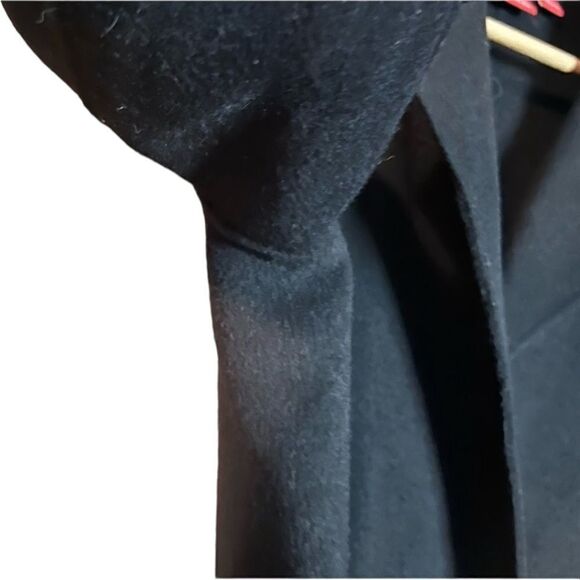 Anne Klein black wool blend coat. Size medium - Picture 9 of 12